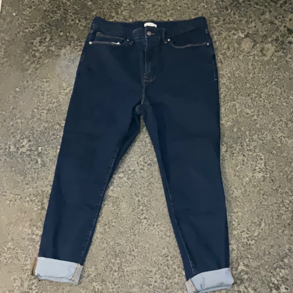 Good American always fits good bootcut jeans